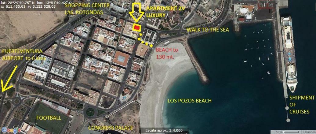 2V Luxury Apartment Near Beach Puerto del Rosario  Exterior photo